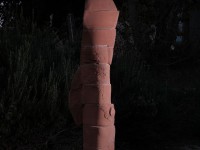 Stele del Vento,2020 terracotta cm.135x34x36